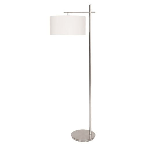 Sleep Floor Lamp, Brushed Nickel Finish, 62.25"H x 20"W